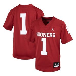 #1 Oklahoma Sooners Jordan Brand Football Jersey